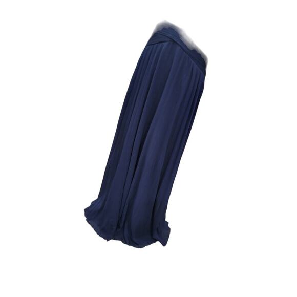 ASOS Bridesmaid Maxi Dress 8  Ruched Bodice Wrap Waist Flutter Sleeve Drape - Picture 5 of 16